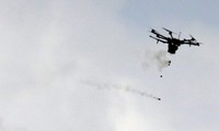 Israel dùng UAV thả lựu đạn cay xuống người biểu tình ở Gaza