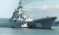 Nga lộ thời điểm thử nghiệm tàu tuần dương hạng nặng Đô đốc Nakhimov