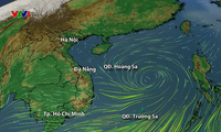 Xuất hiện vùng áp thấp trên Biển Đông, mưa lớn kéo dài 