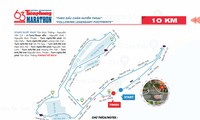 Tranh đua gay gắt trên đường chạy 10km tại Tiền Phong Marathon 2022