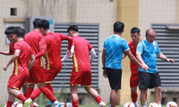 U23 Việt Nam có nhiều thời gian để chuẩn bị cho trận đấu với U23 Myanmar ngày 13/5 ảnh: Hữu Phạm 