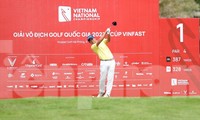 Golfer thử sân, sẵn sàng tranh tài tại Giải Vô địch Golf Quốc gia năm 2023 - Cúp VinFast