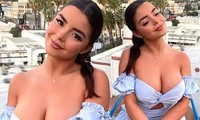 &apos;Nữ hoàng nội y&apos; Anh quốc nóng bỏng &apos;nghẹt thở&apos;