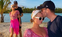 Paris Hilton ngọt ngào bên chồng trong tuần trăng mật 