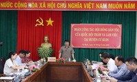 Chủ tịch Hội đồng Dân tộc thăm và làm việc tại huyện Cư Kuin 