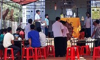 Gia đình tổ chức tang lễ cho em Hường