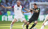 Lối chơi kỷ luật của Iceland đã chặn đứng bước tiến của Argentina ở trận đầu ra quân. Ảnh: TASS.