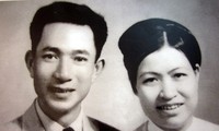 Vợ chồng nhà tư sản Trịnh Văn Bô, Hoàng Thị Minh Hồ thời trẻ.