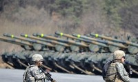 Lính Mỹ tham gia đợt tập trận Đại bàng non tại Hàn Quốc. Ảnh: The Defense Post.