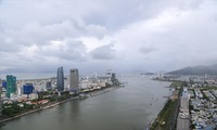 Một góc trung tâm thành phố Đà Nẵng nhìn từ trên cao Ảnh: Nguyễn Thành