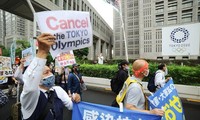 Phong trào biểu tình chống Olympic Tokyo vẫn tăng cao