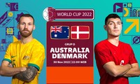 Nhận định Australia vs Đan Mạch, 22h00 ngày 30/11: Những chú lính chì lên tiếng