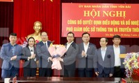 Yên Bái công bố quyết định bổ nhiệm cán bộ