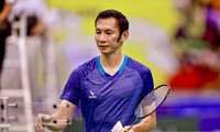 Tiến Minh bị loại ngay vòng đầu giải Cầu lông Quốc tế 2023