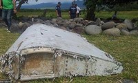 Mảnh vỡ được cho là của MH370 tại Madagascar (ảnh: Daily Mail