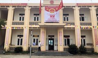 Trụ sở UBND xã Tiên Minh (huyện Tiên Lãng, TP Hải Phòng), nơi có phòng làm thủ tục cấp thẻ căn cước công dân gắn chíp do công an xã Tiên Minh thực hiện 