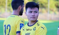Quang Hải ra sân trong 4 trận giao hữu của Pau trước thềm mùa giải mới