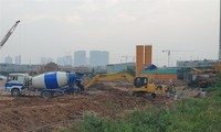 Dự án The Lotus Center (Phú Thượng, Tây Hồ) của Vimefulland tiến hành thi công một số hạng mục khi chưa có giấy phép xây dựng