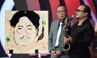 Nghệ sĩ saxophone Trần Mạnh Tuấn từng được cố nhạc sĩ Trịnh Công Sơn vẽ tặng 5 bức tranh