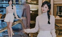 Song Hye Kyo tết tóc ‘hack tuổi’, diện quần short khoe chân thon siêu hút mắt