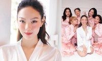 &apos;Cô dâu tháng 6&apos; Minh Hằng lộ diện trong lễ vu quy