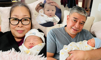 NSND Hồng Vân &apos;tan chảy&apos; khi cháu ngoại 6 tuần tuổi đã biết làm hành động này