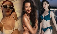 ‘Bỏng mắt’ với những bức hình bikini gợi cảm của dàn nữ chính ‘Người ấy là ai’