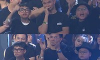 Phì cười trước biểu cảm của 2 con trai Xuân Bắc khi quán quân Rap Việt được xướng tên
