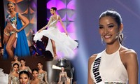 VIDEO: Khoảnh khắc ấn tượng nhất của Hoàng Thùy tại chung kết Miss Universe 2019