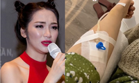Sau khi bị dân mạng chỉ trích, Hòa Minzy đăng ảnh nhập viện khiến fan lo lắng