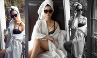 Fan &apos;điên đảo&apos; trước bộ ảnh nội y nóng rực lửa của Thanh Hương ở tuổi U40