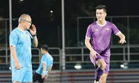 Sau khi lập công mang lại danh hiệu vô địch AFF Cup thứ 2 cho đội tuyển Việt Nam, Tiến Linh tiếp tục chơi thăng hoa dưới sự dẫn dắt của HLV Park Hang-seo Ảnh: Anh Đoàn 