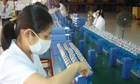 Sản xuất nhà tiền chế và kết cấu thép tại KCN An Hạ (TPHCM) Ảnh: Đại Dương 