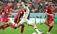 Fullkrug có bàn thắng quan trọng giữ Đức ở lại World Cup 2022Ảnh: Getty 