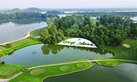 CLB golf BRG Kings Island Golf Resort nằm ở vị trí thuận tiện, cảnh quan đẹp, là điểm đến yêu thích của các golfer ảnh: MẠNH THẮNG 