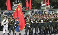 Quân đội Trung Quốc tuyên bố quân đồn trú Hong Kong sẽ kiên quyết bảo vệ an ninh và chủ quyền quốc gia Ảnh: Sam Tsang/SCMP