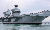 Tàu sân bay Anh HMS Queen Elizabeth sẽ đến Biển Đông vào giữa năm nayảnh: Alamy