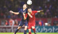 Các cầu thủ Việt Nam đã có một trận đấu vất vả trước chủ nhà Thái Lan. Ảnh: Anh Tuấn