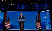 Ông Joe Biden có bài phát biểu được truyền hình, sau khi cử tri đoàn tuyên bố ông thắng cử 