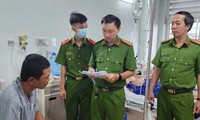 Kẻ côn đồ hung hãn chém trung tá công an và 2 bảo vệ dân phố tại chợ