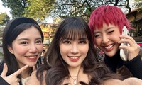 Nhóm hot girl đình đám Hà thành hội ngộ kỷ niệm tình bạn 11 năm, nhan sắc gây chú ý