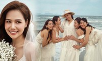 Phanh Lee ôm bụng bầu khoe nhan sắc ngọt ngào, hội chị em Vbiz lên chức &apos;mẹ đỡ đầu&apos;