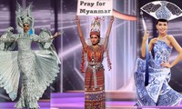 Các đại diện châu Á &apos;làm mưa làm gió&apos; tại giải trang phục dân tộc Miss Universe