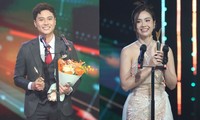 Huyền Lizzie rơi nước mắt khi thắng giải ở VTV Awards