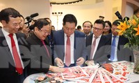 Ấn tượng gian trưng bày báo Tiền Phong tại Hội báo toàn quốc 2023
