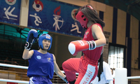 Hình ảnh ngày đầu tiên thi đấu môn Kickboxing tại SEA Games 31