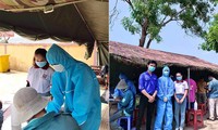 Sinh viên Điều dưỡng ĐH Duy Tân tình nguyện trực chốt kiểm dịch COVID-19