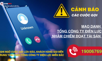 Cảnh báo cuộc gọi mạo danh Tổng công ty Điện lực miền Bắc để lừa đảo khách hàng