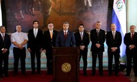 Tổng thống Paraguay Mario Abdo Benitez tuyên bố cắt quan hệ ngoại giao với Venezuela. Ảnh: elcomercio