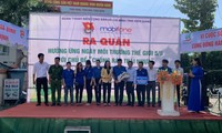 Kiên Giang ra quân hưởng ứng Ngày môi trường thế giới